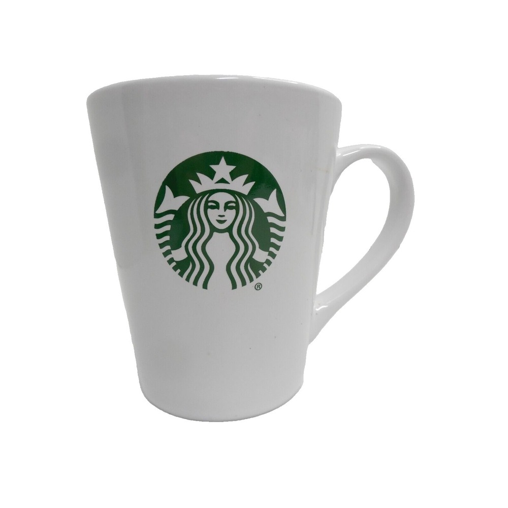 STARBUCKS COFFEE 2017 Latte Coffee Cup Mug 12 oz SIREN Logo‎